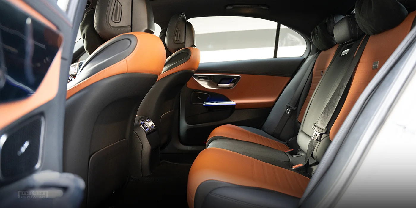 Mercedes C260 L Interior Back Seats